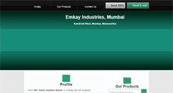 Desktop Screenshot of emkayindustries.net